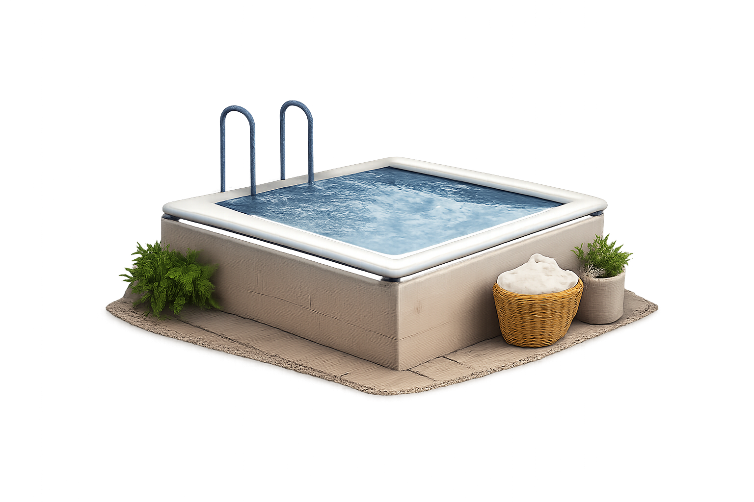 construcción de pileta agua fria