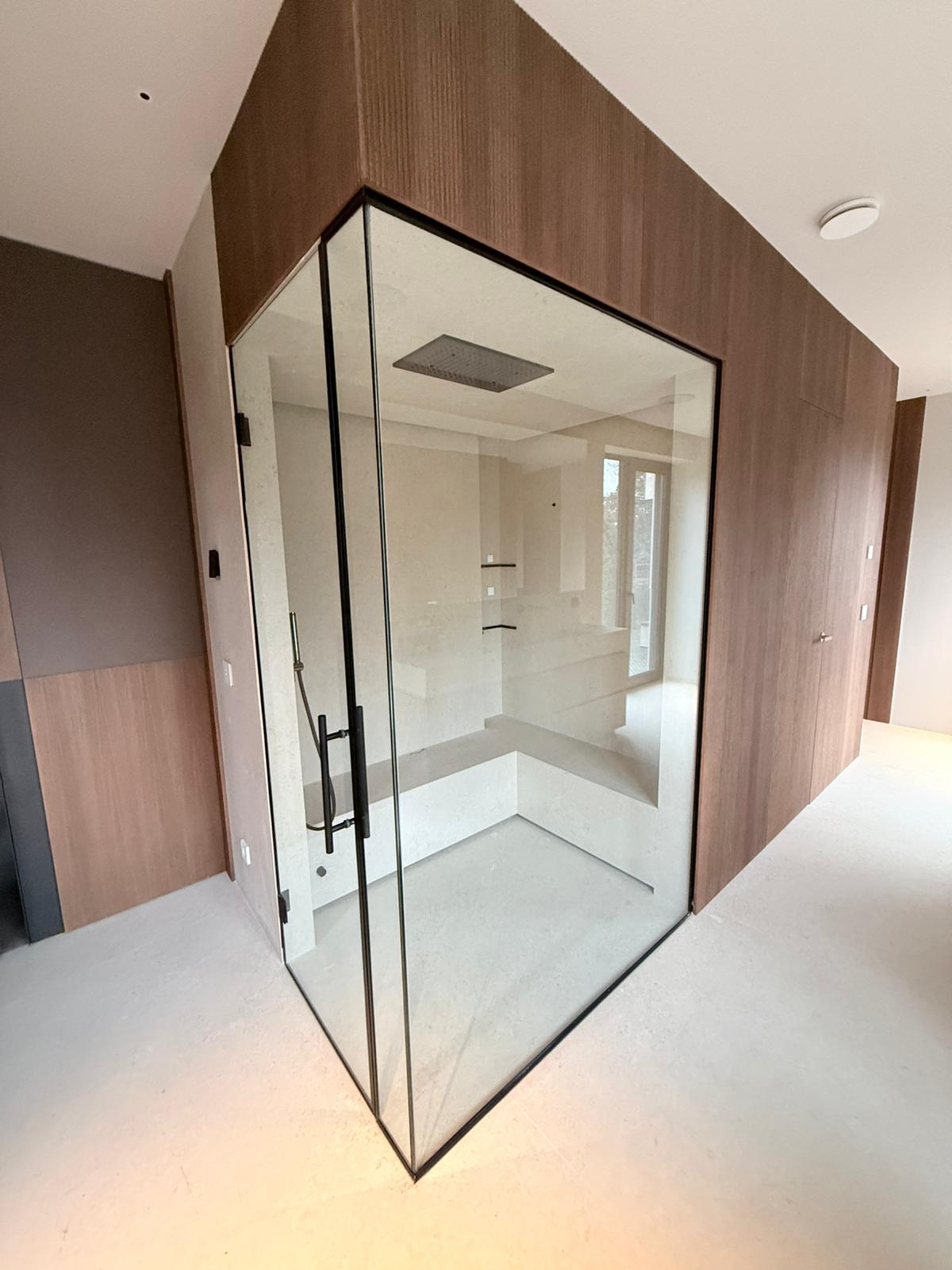 instalación de baño turco a medida